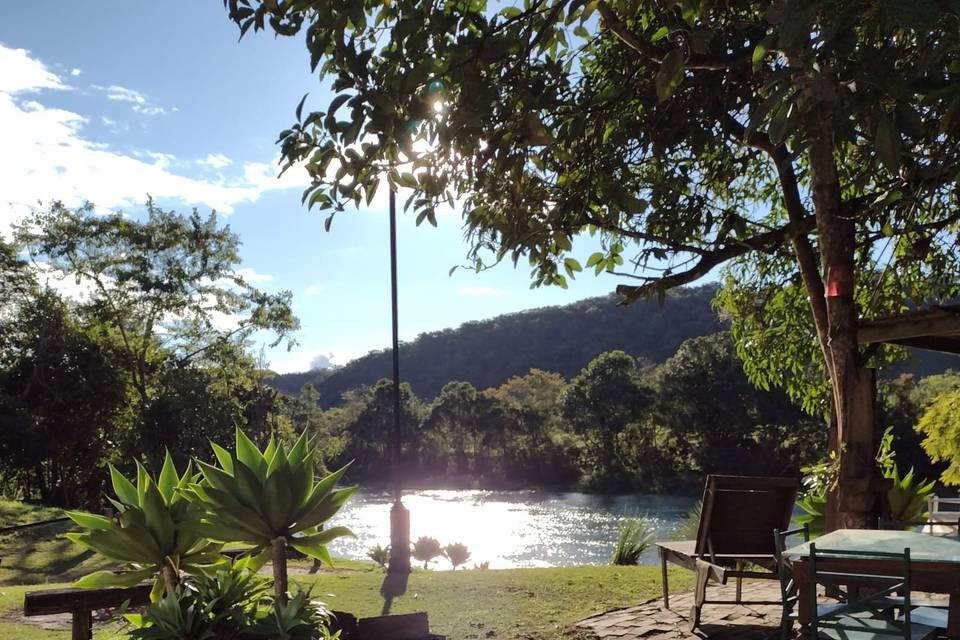 Vista rio casinha