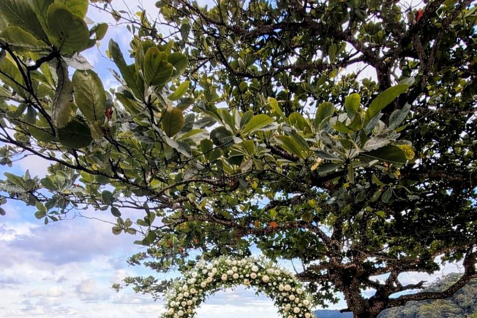 Cerimonia na praia