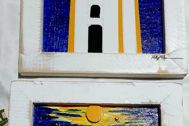 Arte em quadros 25 cm x 25 cm