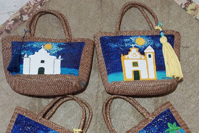 Arte em bolsas