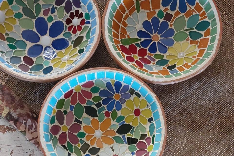 Arte em pratos