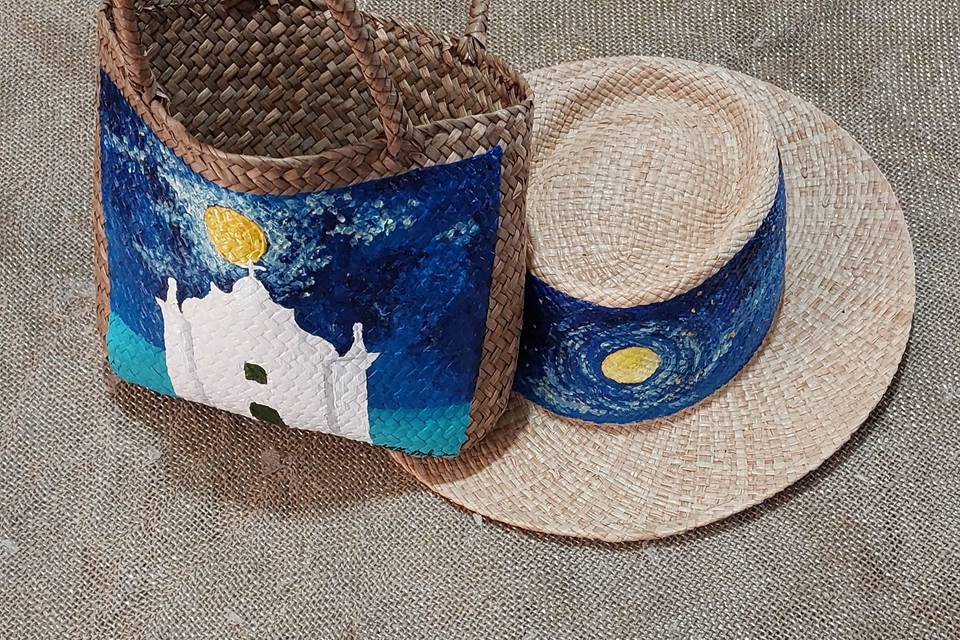 Bolsa e Chapéu - kit