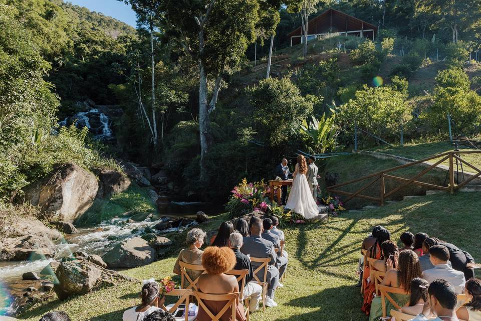 Convidados na cerimônia