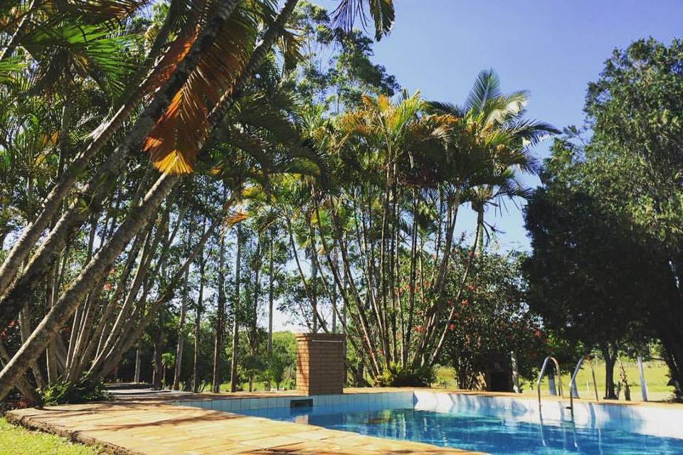 Piscina para os convidados