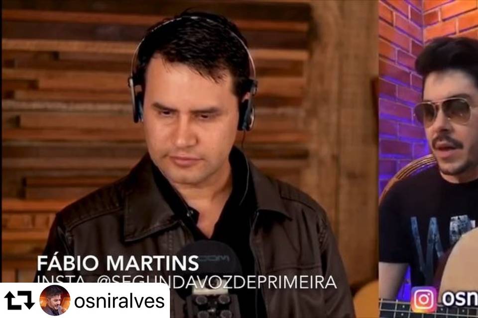 Fábio Marthins e Osnir Alves
