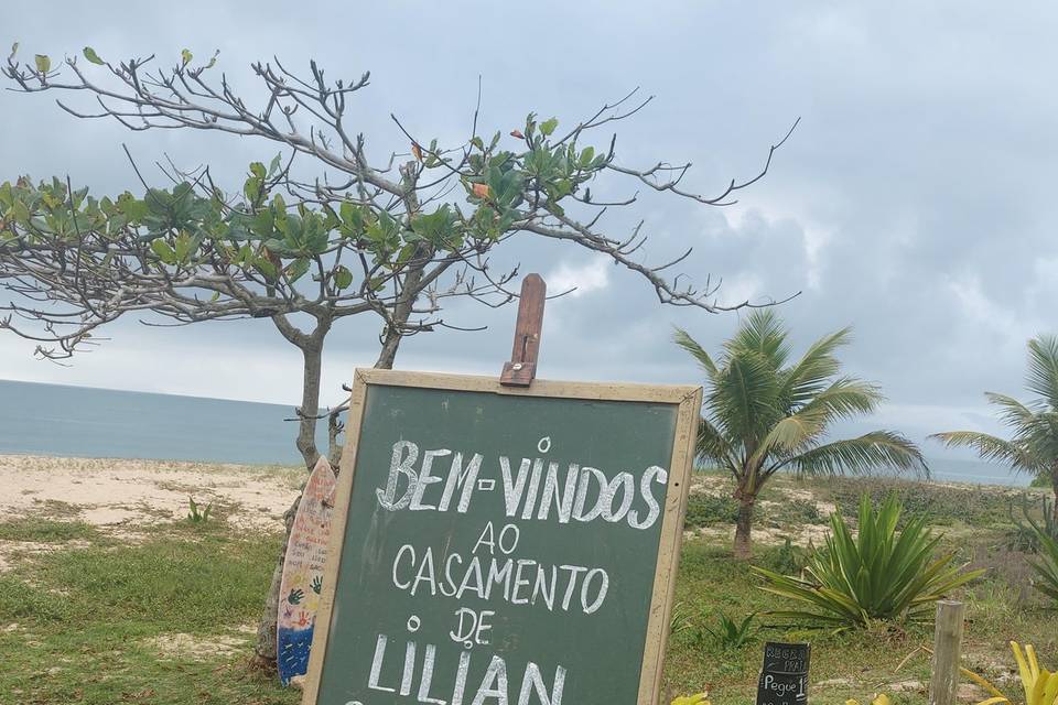 Casamento na praia