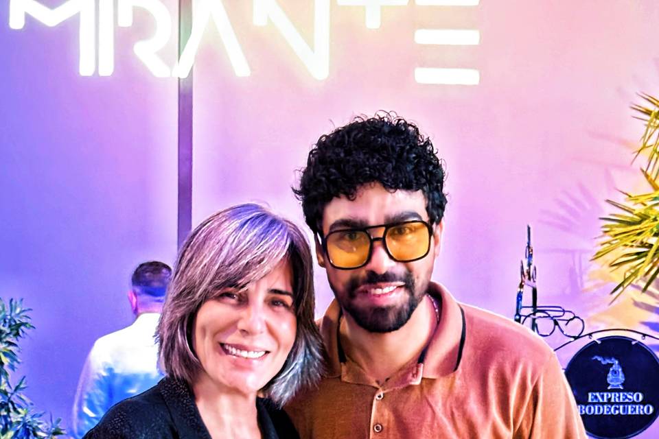 Gloria Pires e DJ Lipe Rosa