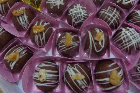 Bombons e trufas