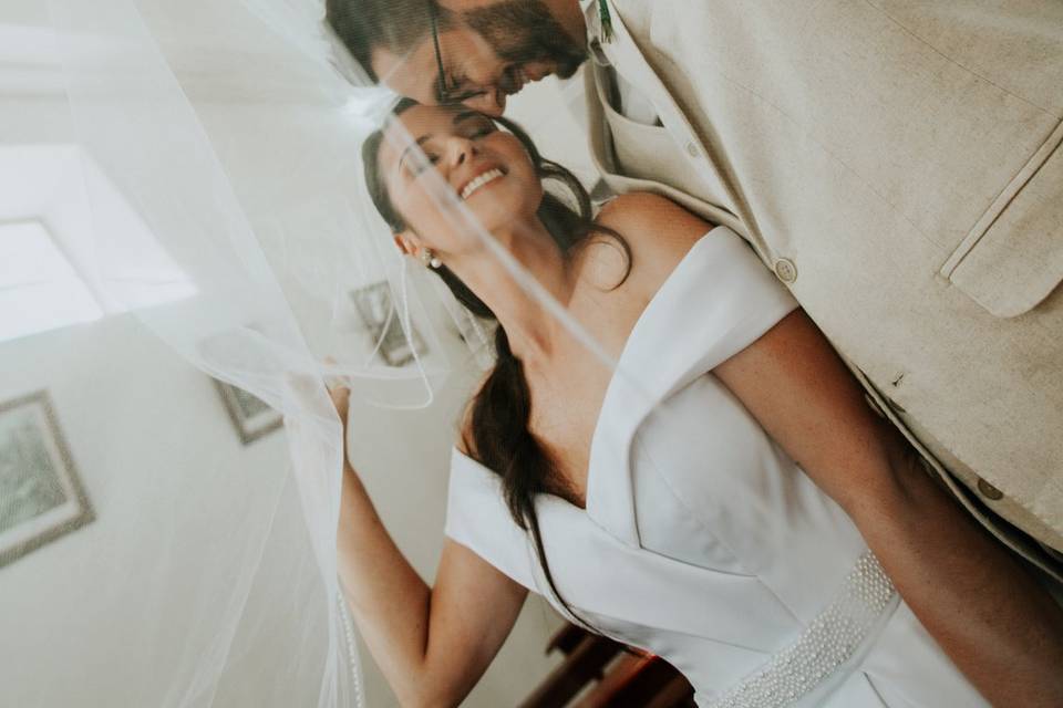 Um momento do casal