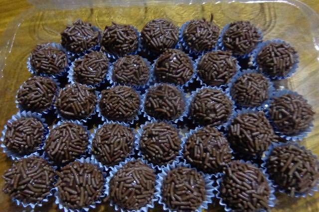 O brigadeiro não pode faltar