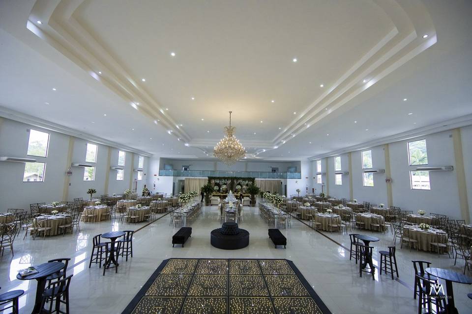 Vista ampla do Salão Principal