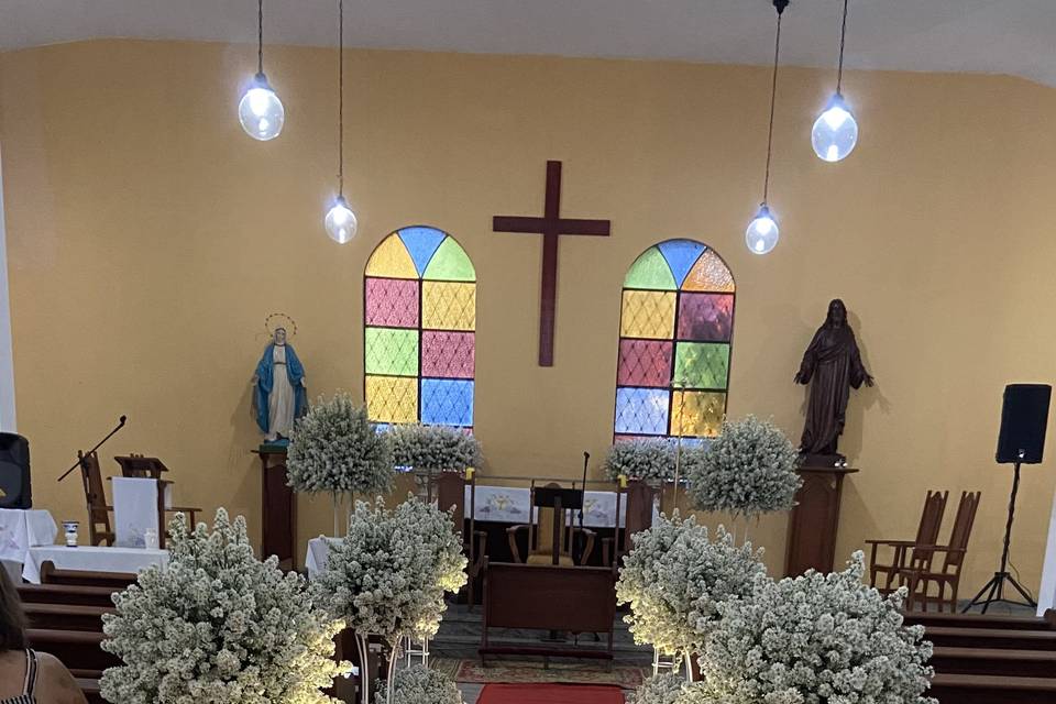 Decoração de igreja