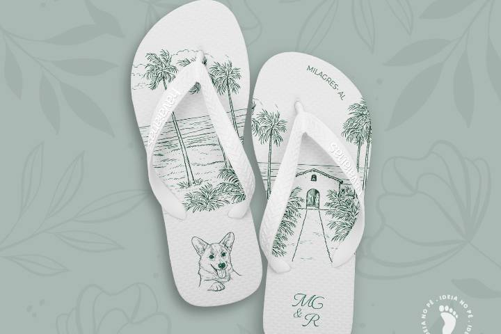 Chinelos Personalizados