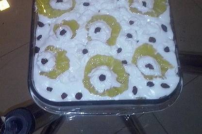 Torta gelada de abacaxi