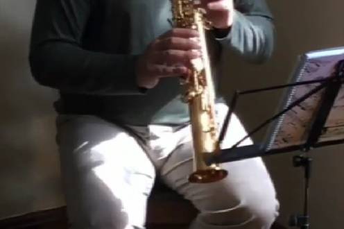 Sax Soprano sopro divino.