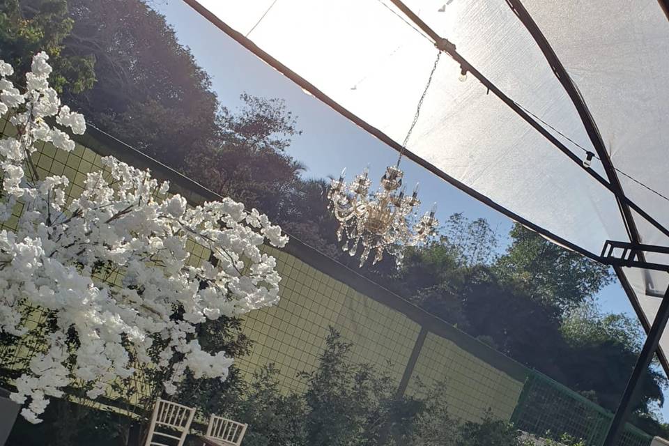 Casamento ao pôr do sol