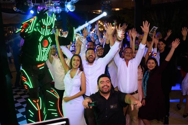 Mega Robô de Led