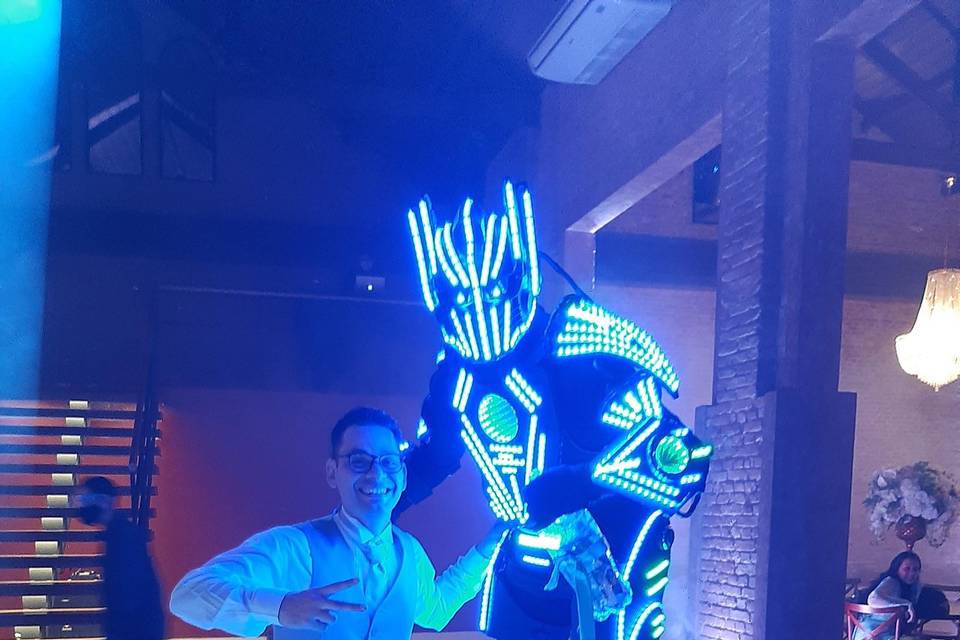 Mega robo de led