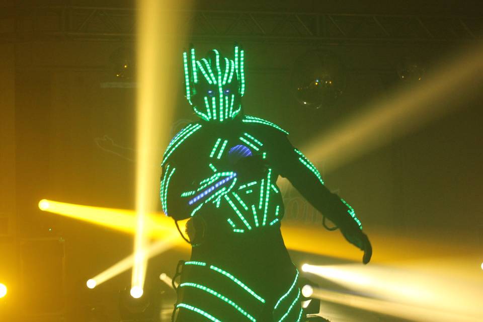 Mega Robô de Led