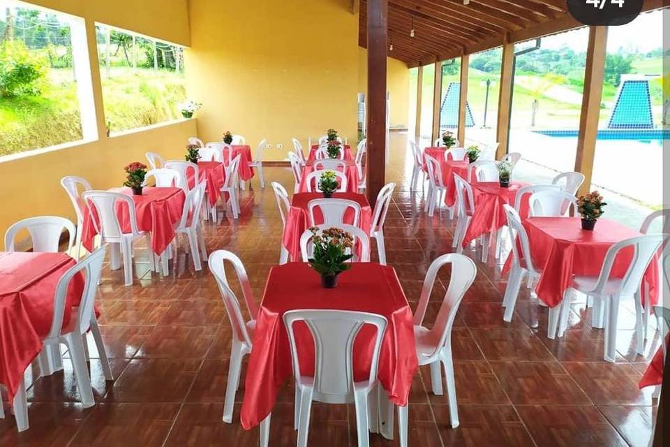 Lazer e muito espaço