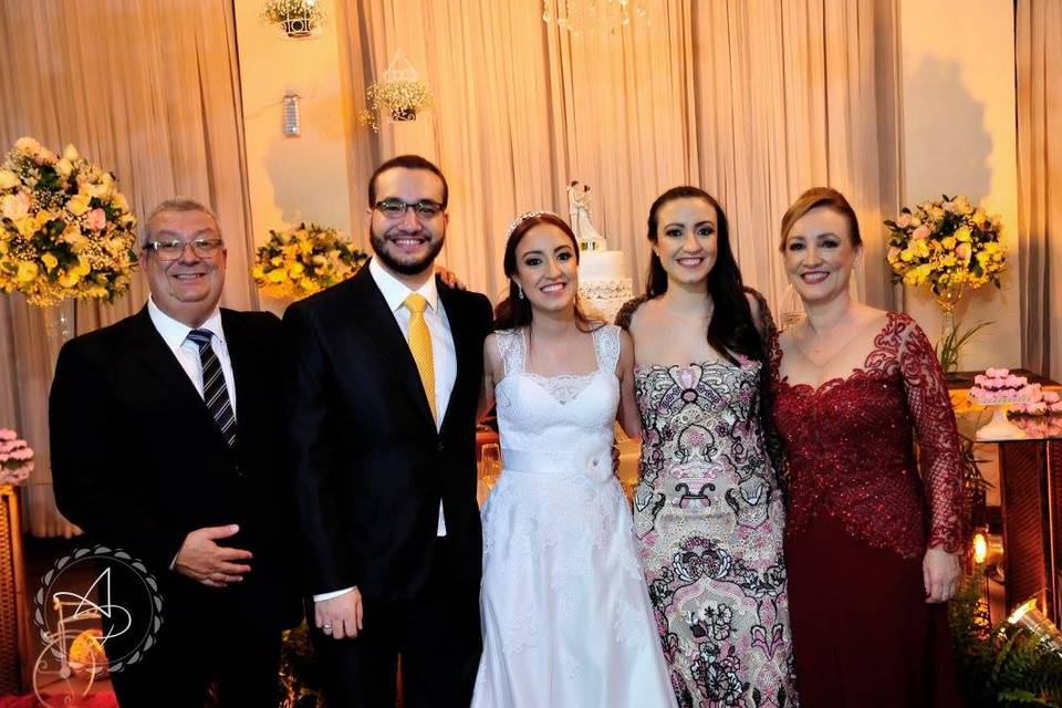 Família da noiva