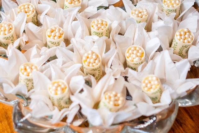 Doces com monograma