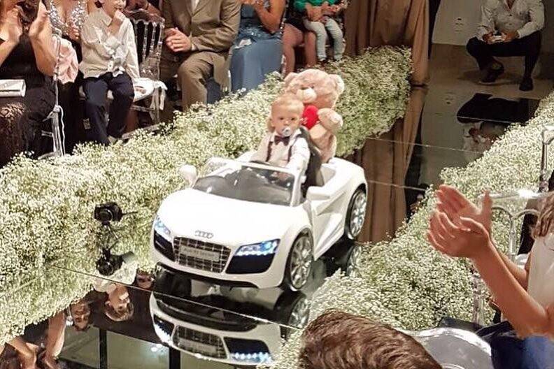Mini carrinho elétrico