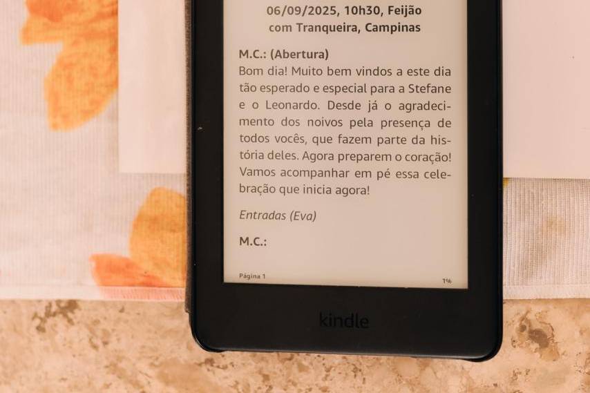 Segue o roteiro personalizado!