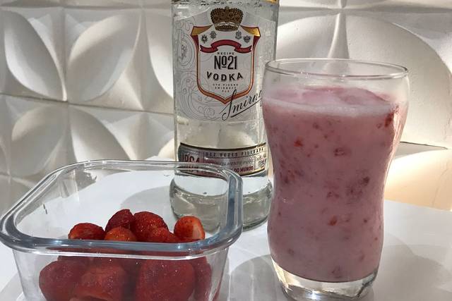 Caipirosca de Morango