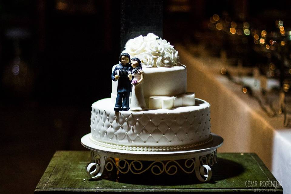 O bolo de Casamento