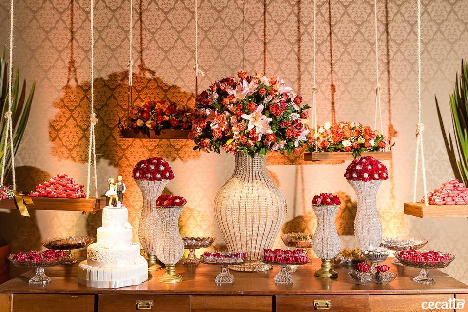 Casamento - mesa de doces