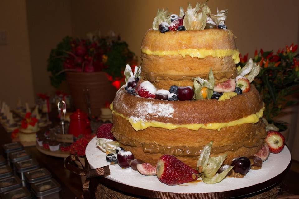 Naked Cake - Tripé