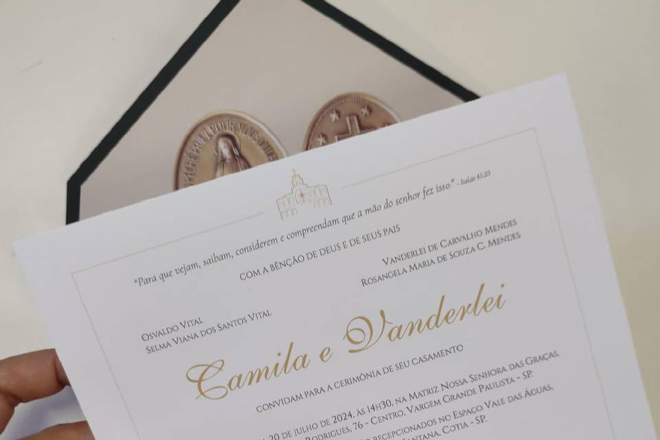 Convite Medalha Milagrosa