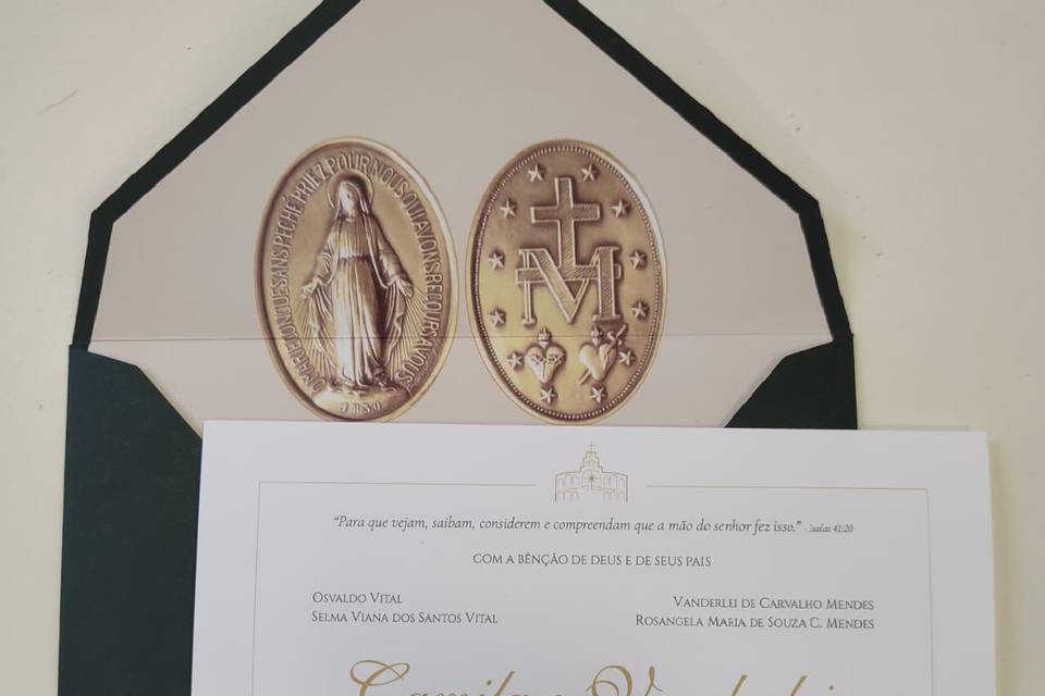 Convite Medalha Milagrosa