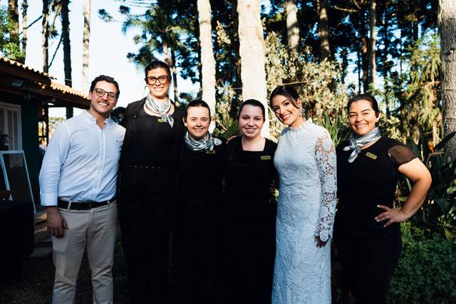 Noivos e Equipe
