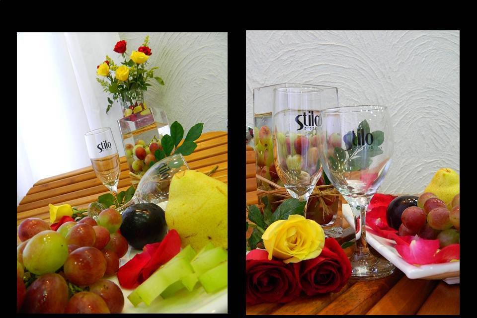 Decor Frutas e Flores