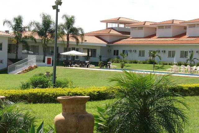 Jardim da piscina
