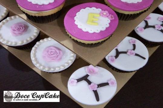 Cupcakes Flores