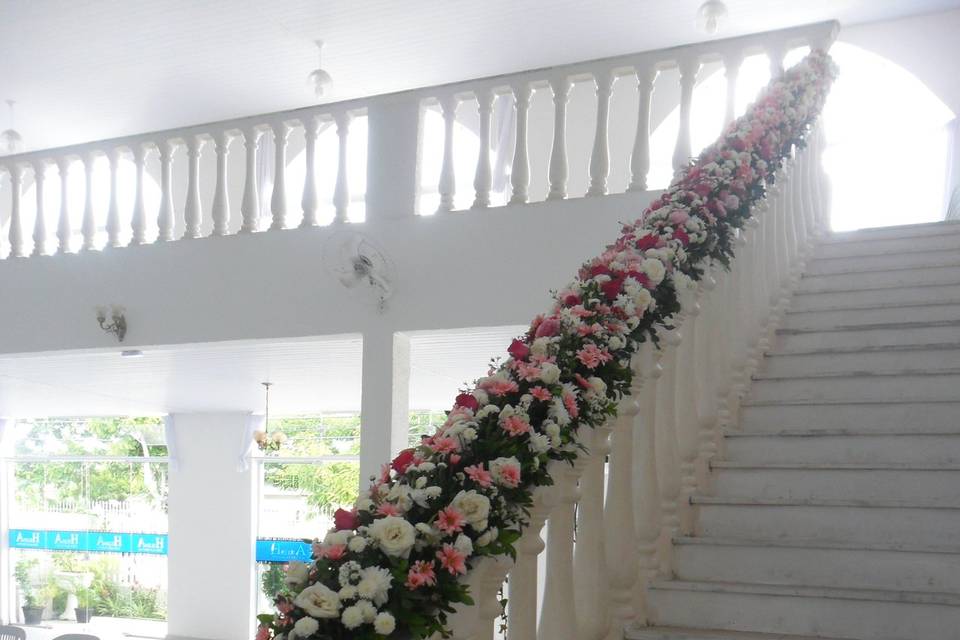 Escada decorada