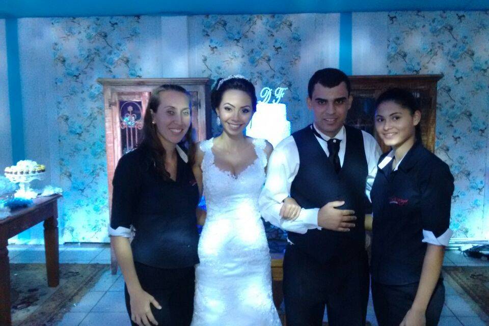 Trabalho equipe casamento