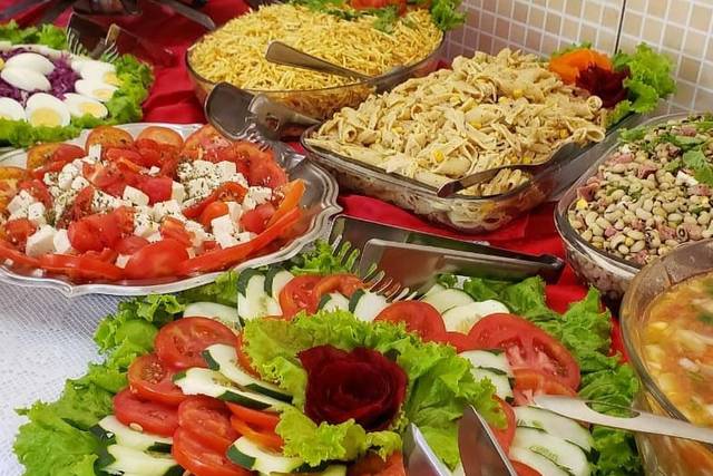 Saladas e acompanhamentos