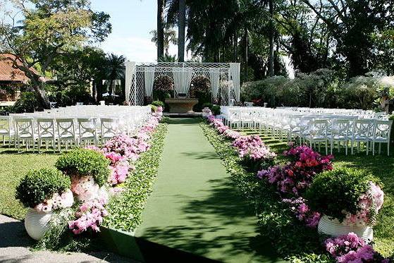 Casamento no jardim