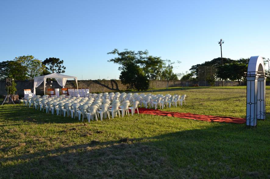 Casamento ao ar livre