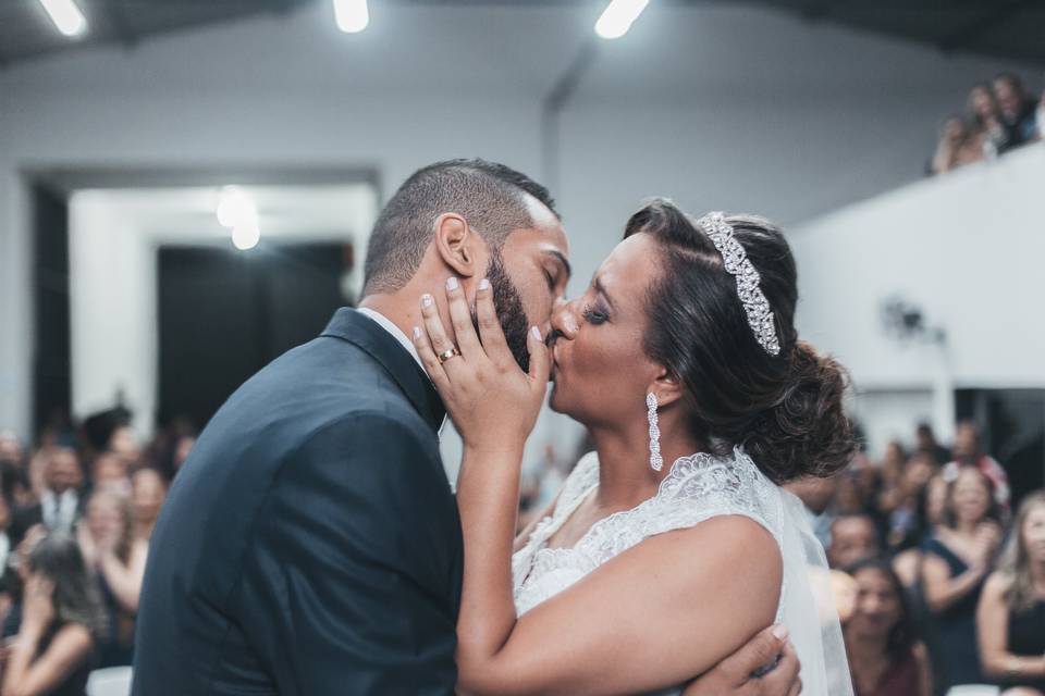 Tão esperado beijo