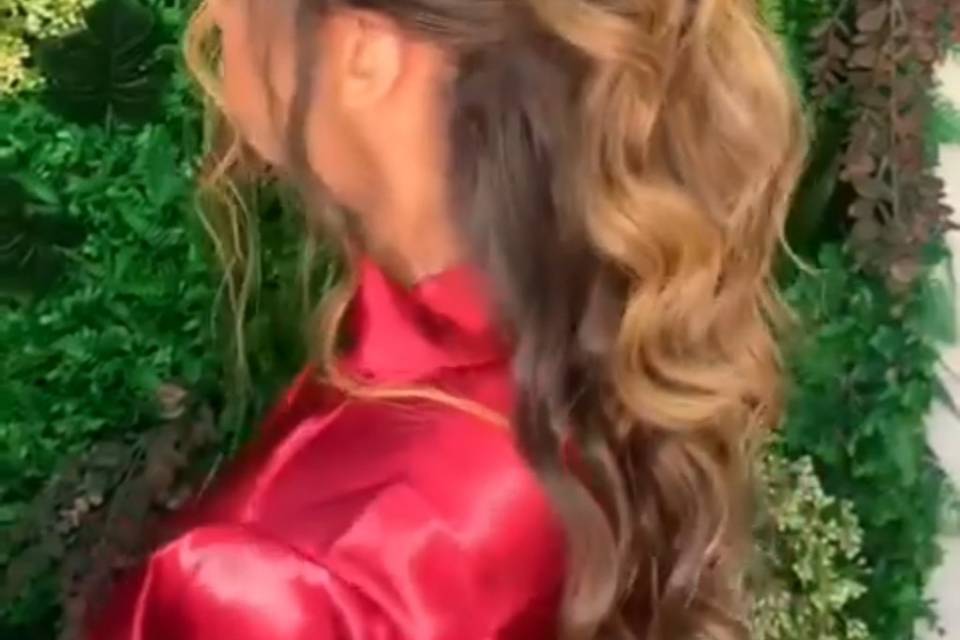 Penteado tendência