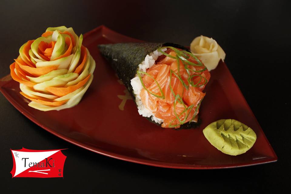 Temaki Salmão