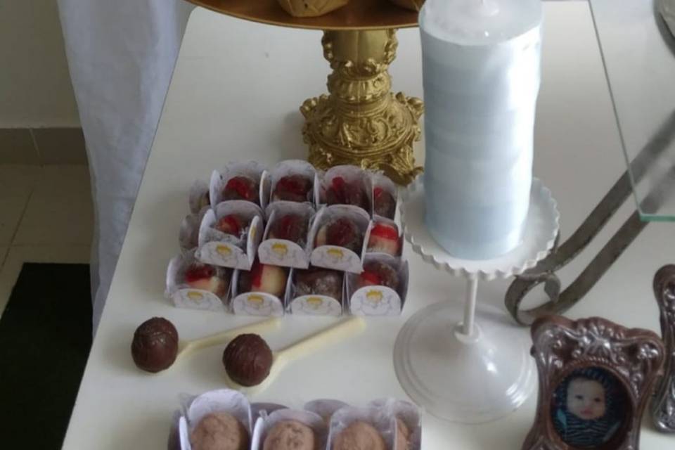 Doces para batizado