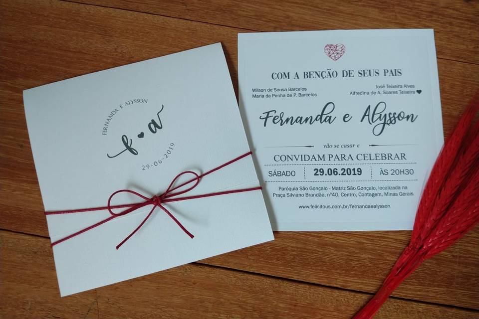Convite Fernanda