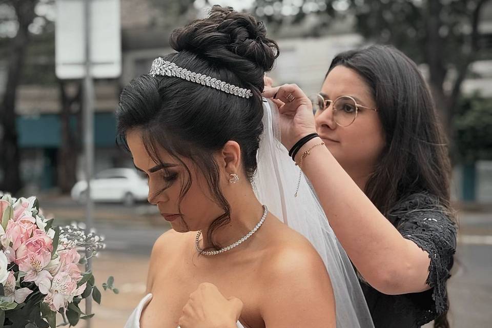 Cuidando de cada detalhe.