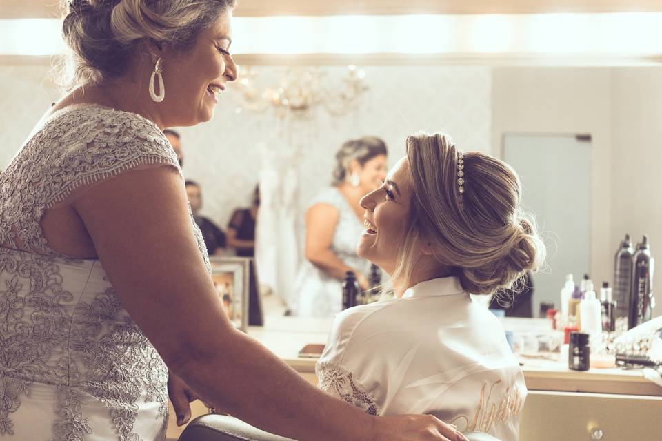 Making of mãe e filha